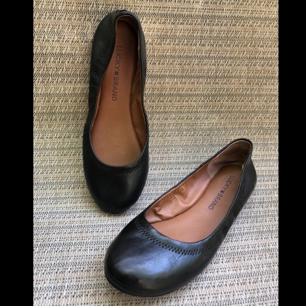 Lucky Brand Emmie Leather Flats